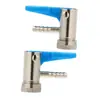 Adaptador Inflador de Válvula de Neumático Pinza de Cobre Tipo Boquilla Infladora Conector de Conversión para Bomba Neumática 6mm 8mm en Stock