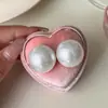 Pendientes de Perla Grandes Estilo Diseñador para Mujer, Nuevo Modelo 2026, Pendientes Elegantes y Exquisitos, Lujo Ligero, Accesorios para Orejas de Gama Alta