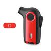 Isqueiro Compacto Personalizado Azul Chama à Prova de Vento Doméstico Pistola de Fogo de Alta Temperatura à Prova de Vento para Homens Produtos Transfronteiriços