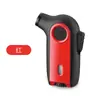 Isqueiro Compacto e Estiloso de Jato Direto Chama Azul para Uso Doméstico, Pistola de Chama de Alta Temperatura à Prova de Vento para Homens, Venda Direta do Fabricante