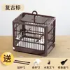 Novo Modelo de Gaiola Pequena para Pássaros, Periquitos, Agapornis e Canários, Grande Gaiola de Luxo Estilo Mansão para Uso Doméstico