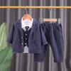 Vestido de un año Tesoro de hombre Primavera y Otoño Florista Boda Niños Pasarela Traje Británico Traje de Niños Nuevo Estilo 2022