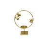 Selección de comercio exterior, candelabro pequeño de hierro retro, adornos de aromaterapia para sala de estar, comedor, escritorio, candelabro dorado, fábrica al por mayor