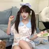 Acessórios de cabelo Lolita estilo boneca, presilha de cabelo com laço oversized, design Lolita original, coleção KC Afternoon Tea, pequenos acessórios para fãs de Lolita