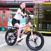 Bicicleta Infantil Phoenix para Niñas de 6-12-15 Años, Adolescentes, Niños Mayores, Bicicleta de Montaña con Cambios para Estudiantes