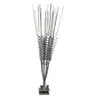Fabricante de Dispositivo de Espinhos Repelentes de Pássaros Personaliza Produtos de Fio Galvanizado a Quente Tipo Mola para Torres de Ferro com Fio de Aço Inoxidável Magnético