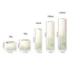 Novo Conjunto de Garrafas de Vidro Cosmético do Fabricante Xingbotu 40ml Grande Capacidade Garrafa Redonda Reta para Loção Pote Personalizado para Creme