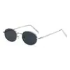 Óculos de Sol Polarizados Retrô, Espelho de Príncipe Fashion, Óculos de Sol de Metal Anti-UV para Dirigir, Atacado com Sensação de Alto Padrão para Homens e Mulheres