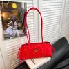 Bolsa de ombro retrô estilo coreano com bolinhas, nova coleção de verão 2026, moda de luxo leve, nicho, alta qualidade, versátil