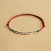 Pulseira de Prata S925 Nó de Bambu Tornozeleira de Corda Vermelha para Mulheres, Pulseira Trançada para Homens, Presente para Casal, Atacado do Fabricante