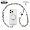 Cordón Desmontable para Teléfono Móvil Multifuncional Tres en Uno Cruzado Cuerda para Teléfono Móvil Colgante para Cuello Muñeca Anti-Pérdida Cordón para Funda de Teléfono Móvil