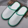 Pantuflas Gruesas Personalizadas al por Mayor para Hoteles de Lujo, Casas de Huéspedes, Salones de Belleza, Hospitalidad Doméstica Desechable, Engrosadas para Uso en Hotel
