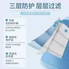 Máscaras cirúrgicas médicas descartáveis Guanyue, esterilizadas, embaladas individualmente, proteção de três camadas, à prova de poeira, respiráveis, para adultos, atacado
