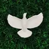 Accesorios para Manualidades Navideñas Colgante Colgante de Paloma Blanca de la Paz Decoración Creativa de Resina Colgante de Paloma de la Paz Volando para el Día Nacional