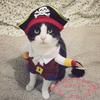 Disfraz de Pirata para Perro Mascota Universal Bipedal Ropa para Mascota Peculiar Lindo Disfraz de Pirata para Mascota