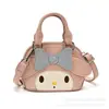 Nova Mini Coelho Desenho Animado Laço Estilo Pai-Filho Infantil Acessórios Bolsa de Mão Tote Transversal Pequena Bolsa Feminina