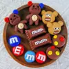 Adecuado para Nuevos Encantos Lindos de Dibujos Animados para Zuecos Joyería DIY Estilo Estéreo de Gama Alta Hebillas para Zapatos Accesorios de Flor para Zapatos Galletas de Oso