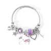 Pulseira Panjia Rosa Pulseira Gato KT Pulseira Desenho Animado Transfronteiriça Fofa Pando Hello Kitty Puxar Fábrica de Joias Atacado