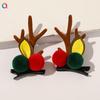 Qiyue Pinza para el Cabello Diadema Navideña Transfronteriza Copo de Nieve Reno Diadema Navideña para Personas Mayores Banda para el Cabello Tocado Accesorios para el Cabello Venta al por Mayor