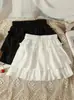 Falda Tutú Dulce para Niña Primavera Otoño Verano Pantalones de Seguridad Anti-rozaduras Falda de Pastel Fruncida Falda Versátil