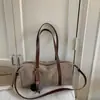 Bolso de mano de nicho de alta gama estilo coreano transfronterizo para mujer 2026 bolso cuadrado pequeño bolso de hombro bolso de mano casual de gran capacidad