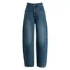 Calça Banana Xingge Relaxada para Emagrecer 2026 Novo Estilo Primavera Jeans Foice Calça Longa Casual Solta Foice para Mulheres