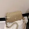 2026 Nova Bolsa Transversal de Ombro Único com Estampa de Carta de Comércio Exterior e Alça Larga, Bolsa Feminina de Axila, Bolsa Clássica Estampada de Mahjong para Atacado