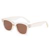 Lentes de sol verticales anchos para arroz al por mayor lentes de sol con protección UV lentes de sol cuadrados simples para mujer y hombre lentes de sol