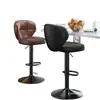 Taburete de Bar para el Hogar con Altura Ajustable, Silla de Bar Minimalista Moderna, Taburete de Bar Giratorio Comercial, Taburete de Bar para Mostrador de Caja
