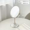 Espelho de Maquiagem de Mesa Espelho de Penteadeira Luz Luxo Premium Salão de Beleza Especial Espelho de Penteadeira Dobrável Quarto Celebridade da Internet