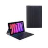 Funda de TPU Retroiluminada Ultra Fina para iPad Mini 6 con Ranura para Lápiz, Funda de Cuero con Teclado Bluetooth Desmontable y Fijación Magnética