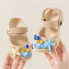 Crocs Infantis Verão Meninas Interno Antiderrapante Desenho Meninos Médio e Grande Bebê Sandálias Sandálias de Praia