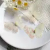 Pacote com 3 Borboletas de Tule 3D de Camada Dupla de 5cm para Acessórios de Cabelo DIY Feitos à Mão, Materiais de Decoração, Brincos de Maquiagem Facial Estilo Antigo Hanfu
