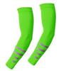 Mangas de Protección Solar Fluorescentes para Exterior Transpirables de Secado Rápido para Ciclismo Antideslizantes Protector Deportivo Reflectante para Correr de Noche Manga Helada de Seda Helada