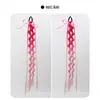 Trenzas retorcidas de comercio exterior transfronterizo, coletas de linterna de gradiente de colores, trenzas tejidas a mano, coletas de peluca de Halloween