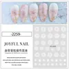 Outono e Inverno Floco de Neve de Natal Adesivos para Unhas Atacado Árvore de Natal Branca Recortada Unha Usável Adesivo de Unha Adesivos Decorativos