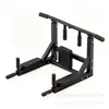 Barra de dominadas para montaje en pared para uso doméstico, Barras simples y dobles, Equipo de fitness, Barra simple, Dominadas montadas en la pared