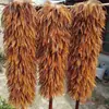 Plumero para Tareas del Hogar, Pluma Real, Engrosado para Año Nuevo, Adecuado para Uso en Casa y Coche, Eliminación Tradicional de Polvo, Nudo Hecho a Mano por Metabo
