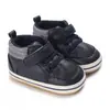 Primavera e Outono Quatro Estações Sapatos de Bebê Infantil Masculino e Feminino Sola Macia Cano Alto 0-12 Meses Sapatos de Bebê Sapatos Esportivos