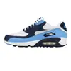 Zapatos Putian Originales Puros Transfronterizos Air Max 90 Zapatos con Amortiguación de Aire para Hombres y Mujeres, Malla Transpirable Resistentes al Desgaste Casuales Deportivos para Correr