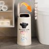Bote de Basura de Baño Younai Hogar Nuevo Estilo Sándwich con Tapa Inodoro Especial Accesible Lujo de Alta Gama Tipo Push Cubo Sanitario