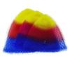 Linha de pesca colorida três cores cópia net cabeça peixe grande cavalo rede de pesca rede de pesca saco de equipamento de pesca fabricante fonte