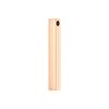 Suministrado Directamente del Fabricante, Collar Colgante de Barra Larga Tridimensional de Acero Inoxidable 304 Llavero de Columna Cuadrada, Exclusivamente para Ventas Transfronterizas