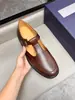 Zapatos Monk de charol con tira en T para hombre, JMW hebilla plateada cruzada puntera redonda estilo formal de negocios transfronterizo