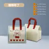 Bolsa Térmica de Papel de Aluminio para Llevar Plateada Comida Ligera Té con Leche Postres Impermeable a Prueba de Aceite Logo Imprimible Productos Transfronterizos