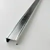 Perfis Metálicos Galvanizados Personalizados para Drywall, Suportes para Perfil Metálico, Canaleta tipo Pera, Componentes de Grelha Metálica para Tetos e Paredes de Gesso