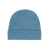 Comercio exterior nuevo gorro fetal para bebé gorro para bebé gorro de color liso para recién nacido fabricantes gorro de algodón tejido