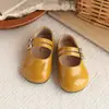 Sapatos de Princesa para Meninas, Modelo Primavera e Outono 2026, Sapatos para Todas as Estações, Sapatilhas para Meninas, Sapatos Pequenos de Couro Infantis, Sapatos Estilosos para Bebês Meninas