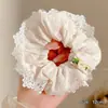 Scrunchies de Cabelo Exquisitos de Alta Qualidade para Mulheres 2026 Novo Estilo Coreano Elástico Extra Grande Acessórios de Cabelo em Cores Vintage