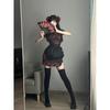 Zhonghua Niang Cheongsam Ropa interior sexy Delantal Pure Wish Maid de dos piezas Falda retro japonesa Falda corta de verano